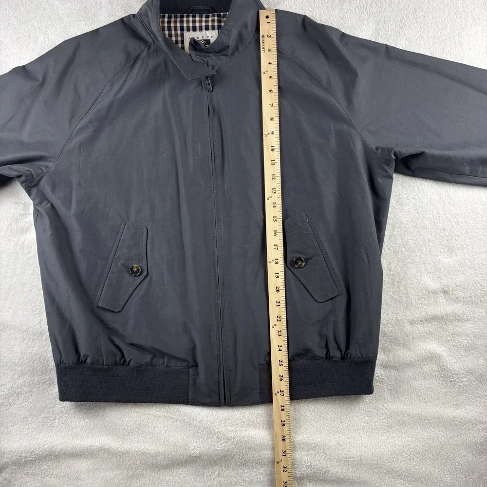 Joseph Abboud Coach Jacket Mens XXL Navy‎ Blue Full Zip Classic Outerwear Golf
